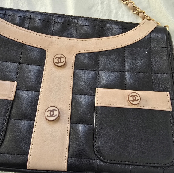 2002 Chanel Black Mademoiselle Chanel Jacket Bag - Picture 7 of 9